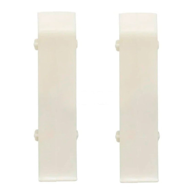 Соединитель Winart Quadro 318 белый матовый 80 мм 2 шт