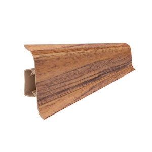 Плинтус Sanrelia SanFlex 528 орех темный 2.5 м