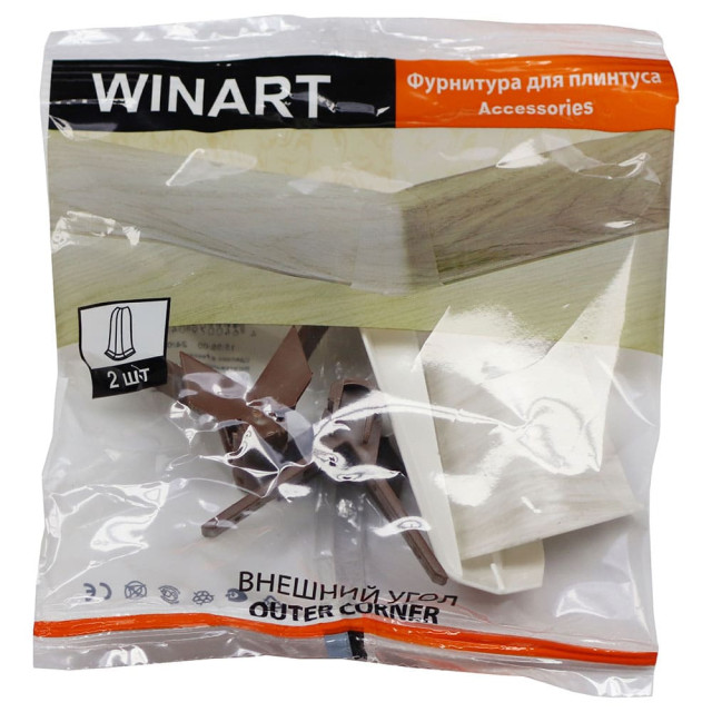 Угол наружный Winart Tera 702 дуб флорида 72 мм 2 шт