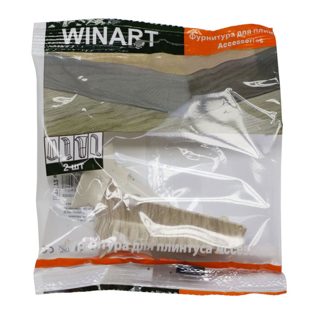 Угол внутренний Winart Tera 706 дуб пацифик 72 мм 2 шт
