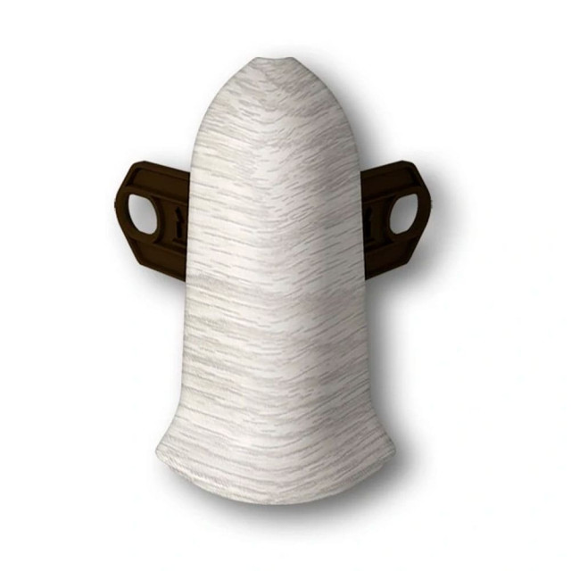 Угол наружный Ideal Классик К55 230 дуб айсберг 55 мм 2 шт