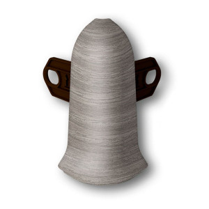 Угол наружный Ideal Классик К55 296 орех серый 55 мм 2 шт