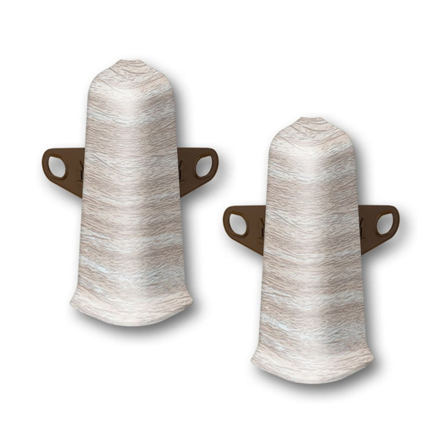 Угол наружный для плинтуса Ideal Деконика 294 орех антик 70 мм 2 шт