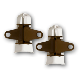 Угол наружный для плинтуса Ideal Деконика 294 орех антик 70 мм 2 шт