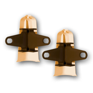 Угол наружный для плинтуса Ideal Деконика 221 дуб янтарный 70 мм 2 шт