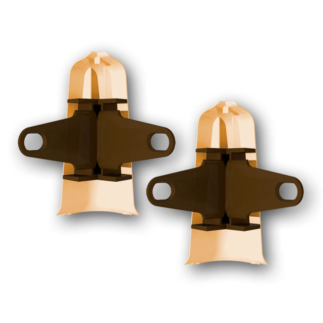 Угол наружный для плинтуса Ideal Деконика 221 дуб янтарный 70 мм 2 шт