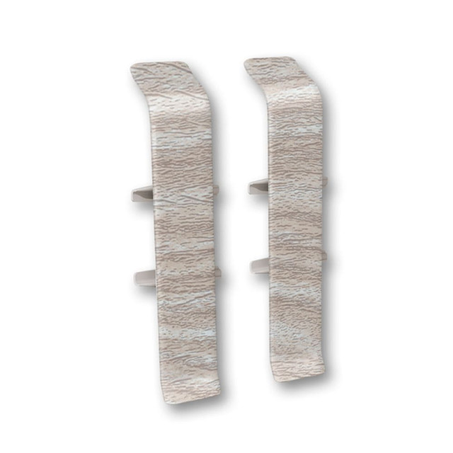 Соединитель для плинтуса Ideal Деконика 294 орех антик 70 мм 2 шт