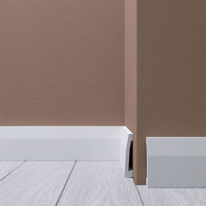 Плинтус напольный Де-багет XPS polymer H 10 60*12 мм