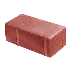 Плитка тротуарная Лидский ЖБИ Брусчатка П 21.11.6-М-а красная