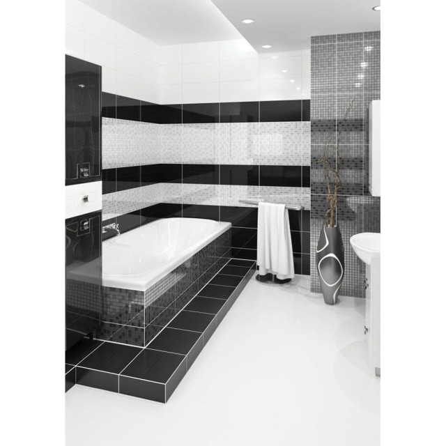 Плитка Beryoza Ceramica День-Ночь глазурованная 1 сорт 500*250*8 мм день белый
