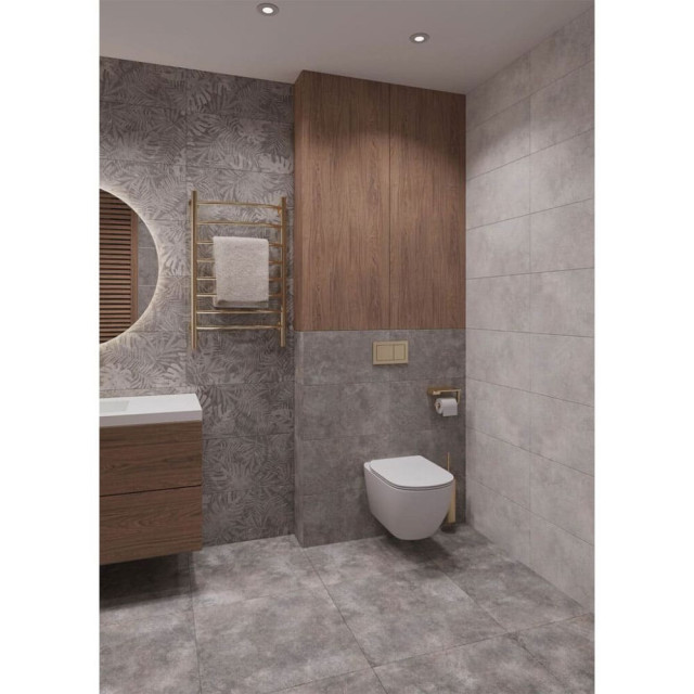 Керамогранит Beryoza Ceramica Cornion GP глазурованный 1 сорт 500*500*9 мм дымчатый