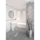 Плитка Beryoza Ceramica Борнео глазурованная 600*300*9 мм белая