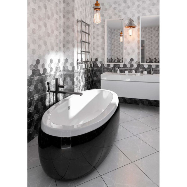 Плитка Beryoza Ceramica Дайкири глазурованная 600*300*9 мм белая