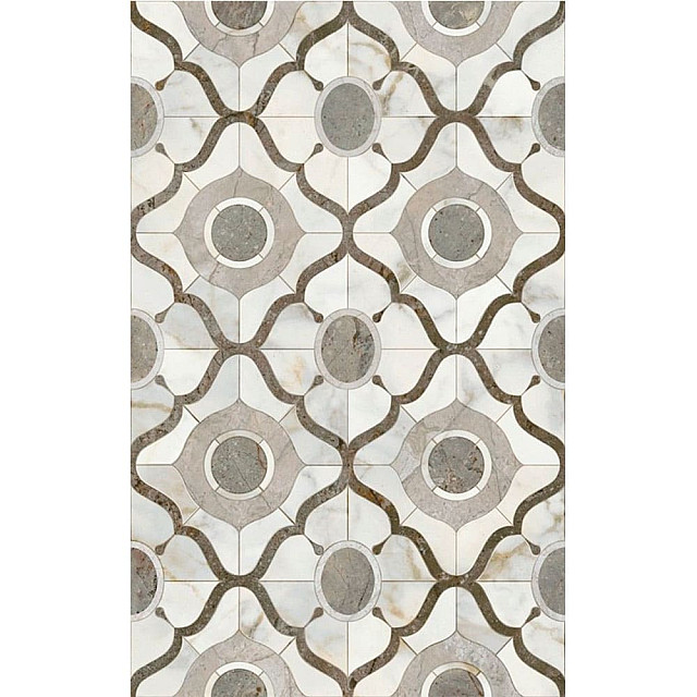 Декор Kerama Marazzi Кантата OSA2786000 250*400*8 мм серый глянцевый