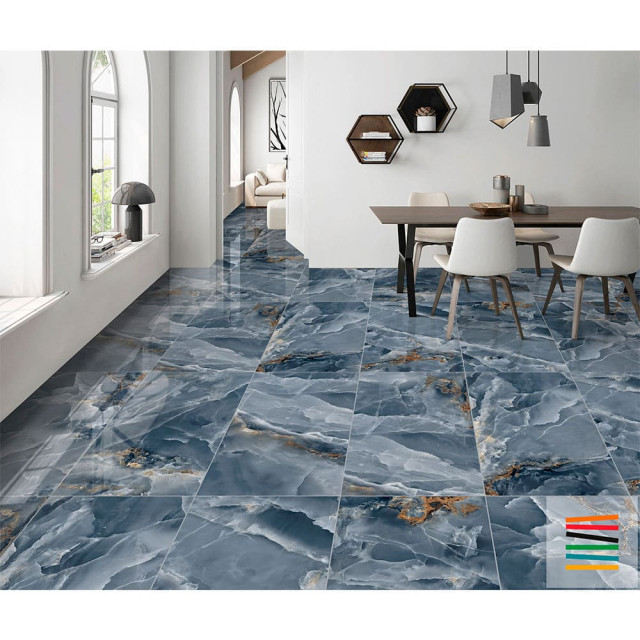 Керамогранит ITC Marmo Onice Azul Pol (HG) 600*1200*9 мм