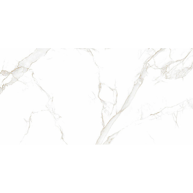 Плитка Beryoza Ceramica Alcazar глазурованная 1 сорт белый 600*300*9 мм