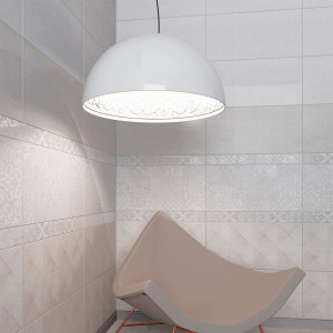 Плитка Beryoza Ceramica Лофт глазурованная 1 сорт 500*250*8 мм светло-серый