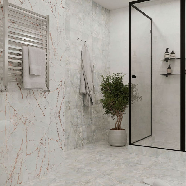 Плитка Beryoza Ceramica Avalanche глазурованная 1 сорт 600*300*9 мм серая