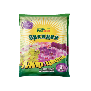 Почвогрунт Мир цветов Орхидея 3 л