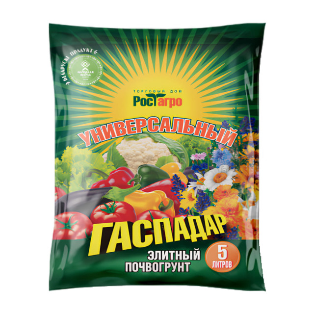 Почвогрунт Гаспадар Универсальный 5 л