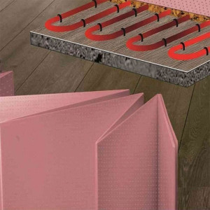 Подложка-гармошка Солид 1.8*500*1050 мм розовая