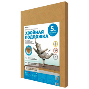 Подложка листовая Белтермо Under Floor древесноволокнистая 5*590*790 мм