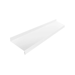 Отлив оконный Эконом Плюс-Пэ-Ral 9003 120 мм 1.5 м