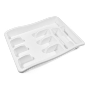 Лоток для столовых приборов Berossi Magic ИК 47201000 снежно-белый