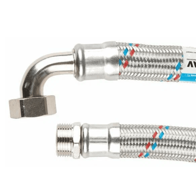 Подводка гибкая AV Engineering AVE21680 SUS гайка 1
