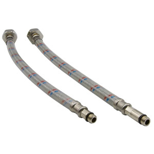 Подводка к смесителю VRT нейлон 30 см пара