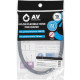 Подводка гибкая AV Engineering AVE20840 Nylon гайка 1/2
