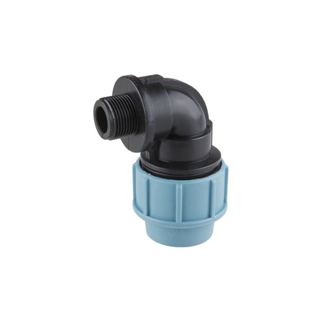 Колено AV Engineering AVE1032512 ПЭ наружная резьба 25*1/2