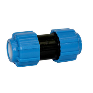 Муфта ТПК-аква соединительная ПЭ 32*32 мм обжимная
