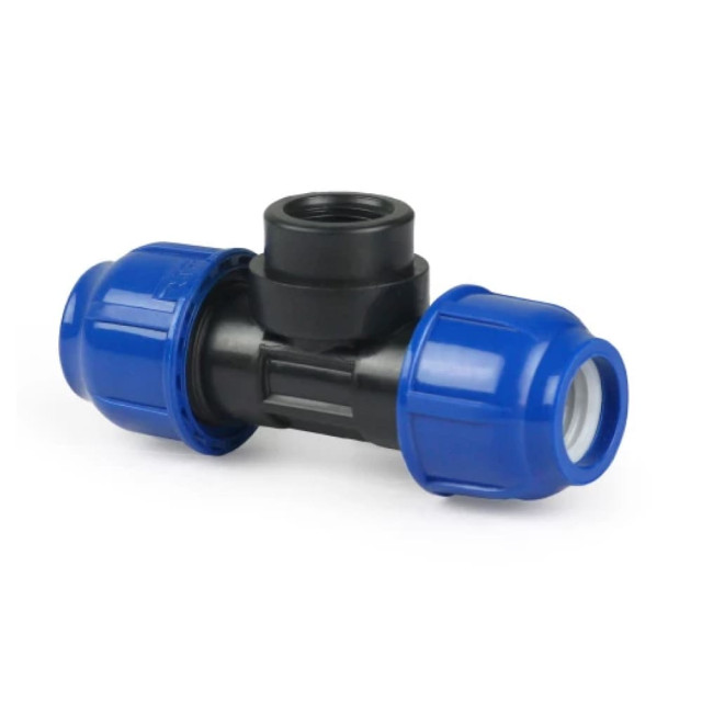 Тройник РосТурПласт 11600 ПЭ внутренняя резьба 20*3/4