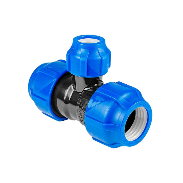 Тройник Valfex 1210012503250 ПНД компрессионный переходной 50*32*50