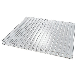 Поликарбонат сотовый Сэлмакс Skarb 4*2100*6000 мм прозрачный