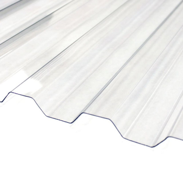 Поликарбонат профилированный монолитный Сэлмакс МП-20 0.8*1150*3000 мм прозрачный
