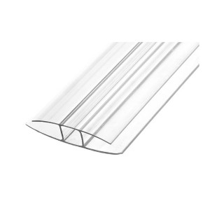 Профиль соединительный Сэлмакс 6 мм неразъемный прозрачный