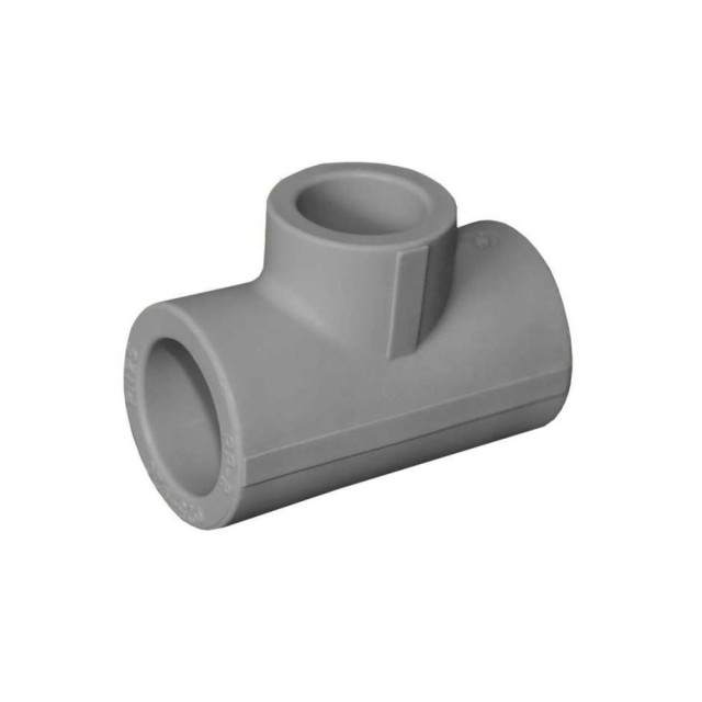 Тройник редукционный Valfex 10322032Г 32*20*32 мм серый