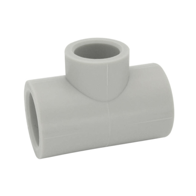 Тройник редукционный Valfex 1025520Г 25*25*20 мм серый