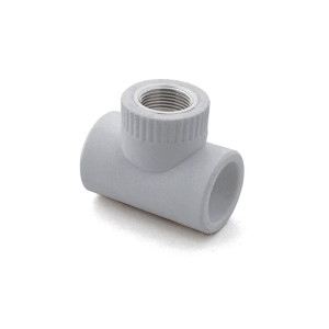 Тройник РосТурПласт 10989 ПП комбинированный внутреняя резьба 32*1