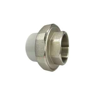 Муфта разъемная Valfex 10155025Г PP-R ВР 32*1 серая