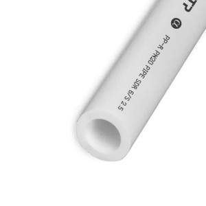 Труба РосТурПласт 10302 ПП 20*3.4 PN20 белый