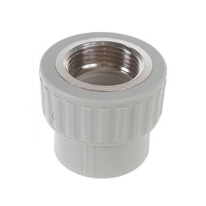 Муфта переходная Valfex 10129232 ВР Дн32*1/2 серая