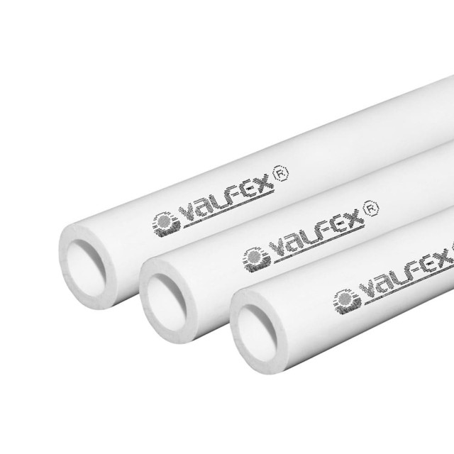 Труба Valfex 101020202 SDR6 PN20 20*3.4 мм белая