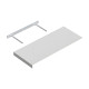 Полка Domax FS 60/24 BI 65080 со скрытым креплением 595*235 мм белая