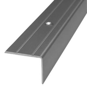 Порог угловой Profiling ПР-24*20 серебро 2.7м