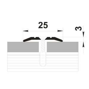 Порог Best Profile А1 135 дуб лионский 25 мм 1.8 м
