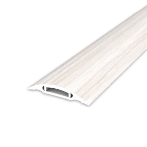 Порог Ideal 267 клен белый с монтажным каналом 42 мм 0.9 м