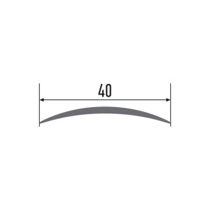 Порог КТМ-2000 120-717Т дуб глина 40 мм 1.8 м